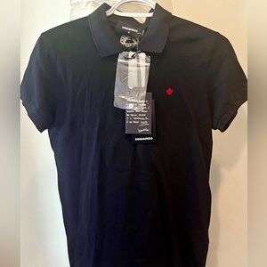 NWT Dsquared2 Maple Leaf
Logo Polo Shirt Size M
